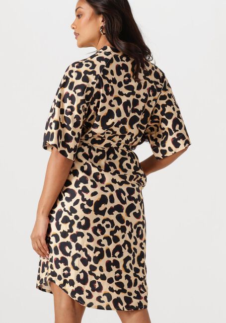 Mehrfarbige/Bunte ANOTHER LABEL Minikleid DENICE ANIMAL DRESS S/S - large