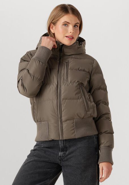 Taupe AIRFORCE Wattierte Jack TATE BOMBER - large