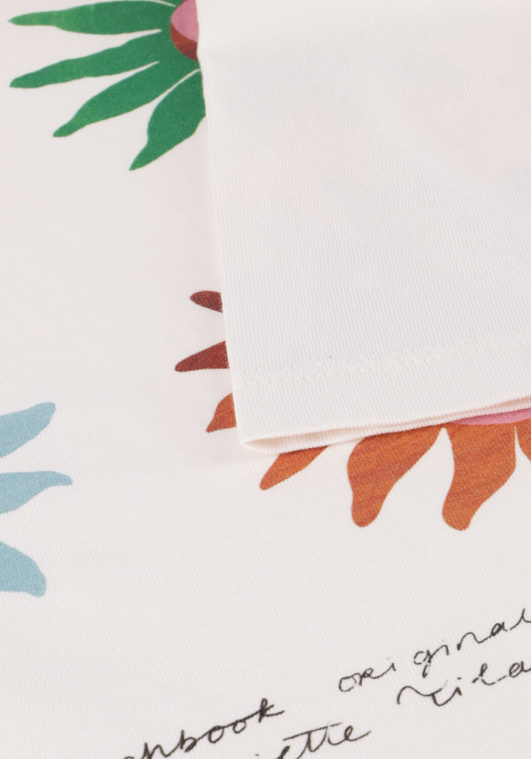 Ecru FABIENNE CHAPOT T-shirt STEVE SKETCHBOOK T-SHIRT - large