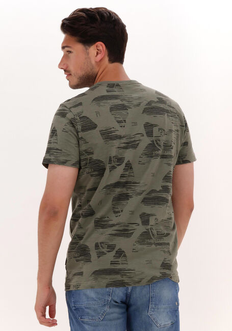 Grüne PME LEGEND T-shirt SHORT SLEEVE R-NECK SLUB JERSEY - large