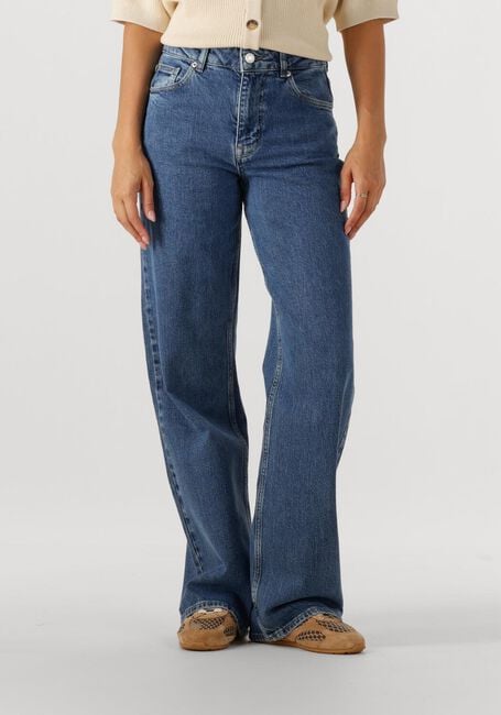 Dunkelblau SELECTED FEMME Wide jeans SLFWIDE BEA-KORI MW JEANS - large