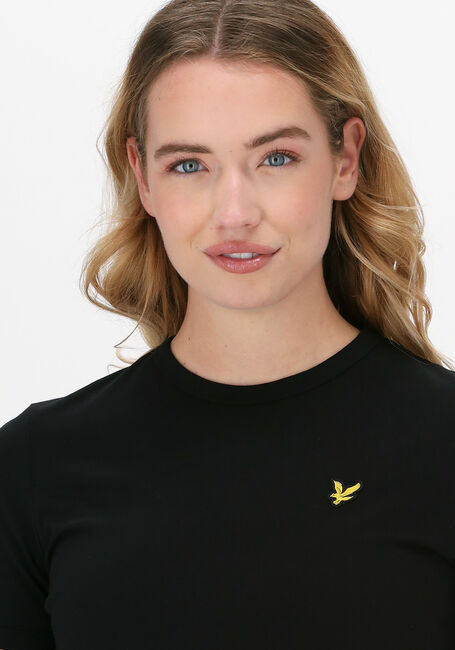 Schwarze LYLE & SCOTT Minikleid T-SHIRT DRESS - large