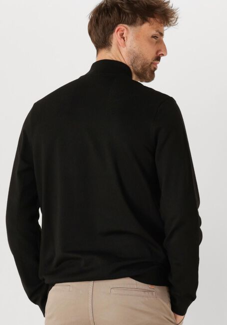 Schwarze BOSS GREEN Pullover KN_MOMENTUM-X QZ - large