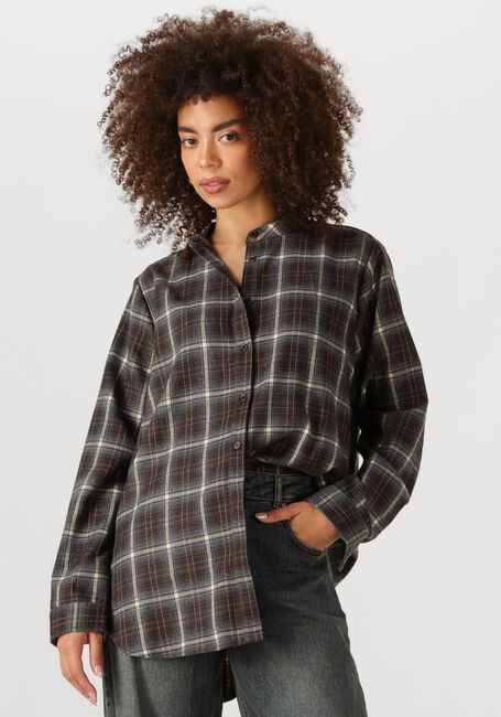 Braune MY ESSENTIAL WARDROBE Blusen MARLYMW SHIRT - large