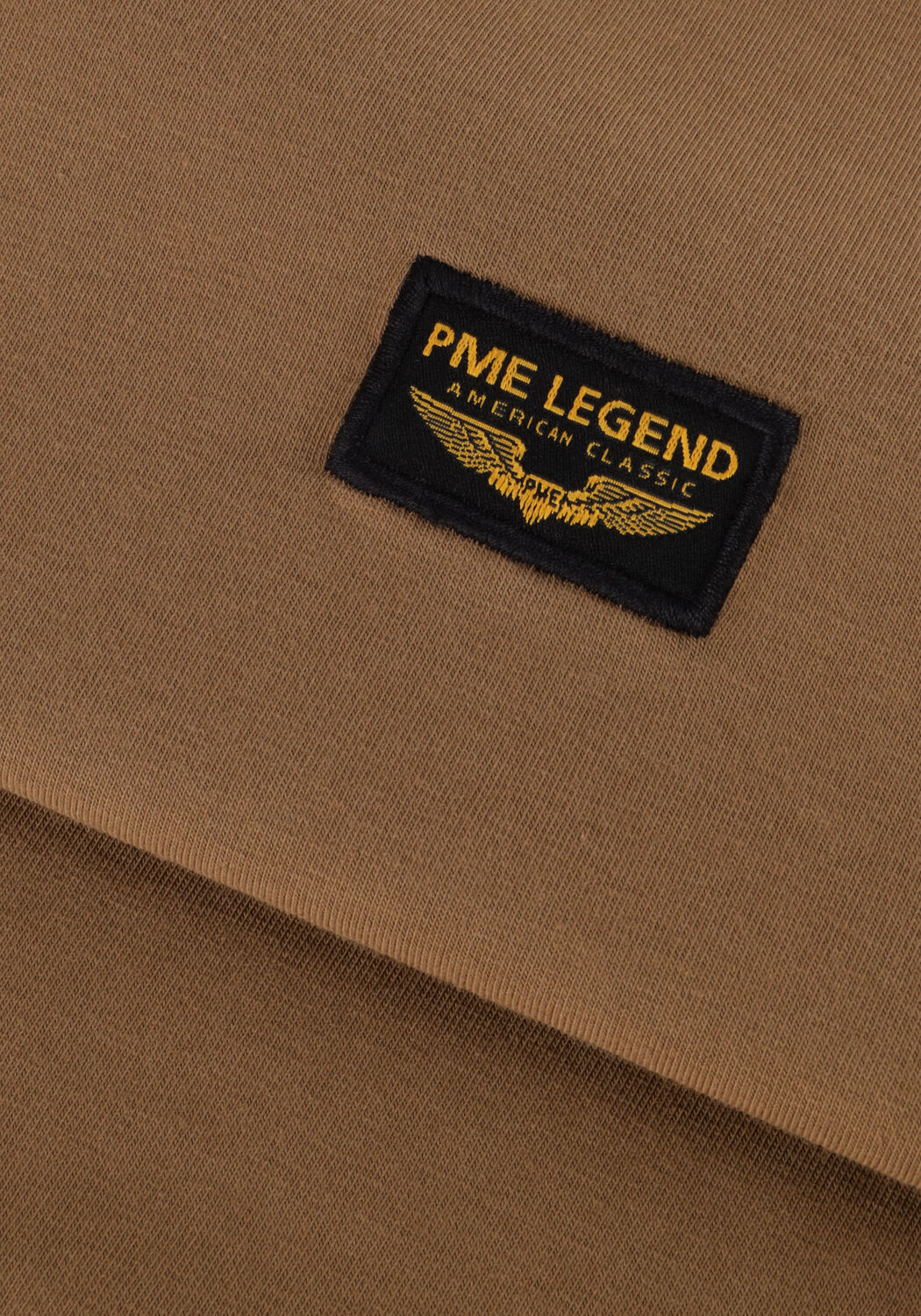 Braune PME LEGEND T-shirt SHORT SLEEVE R-NECK GUYVER TEE - large