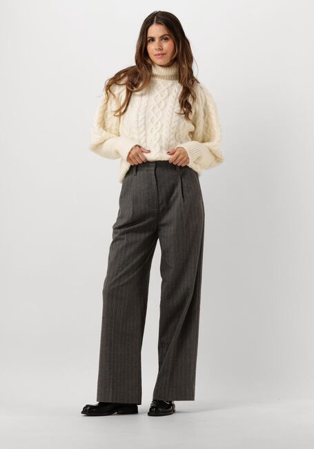 Dunkelgrau SECOND FEMALE Hose HOLLANDA TROUSERS - large