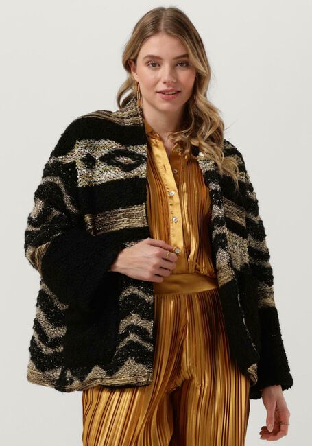 Schwarze AMAYA AMSTERDAM Strickjacke GINNY CARDIGAN/JACKET - large