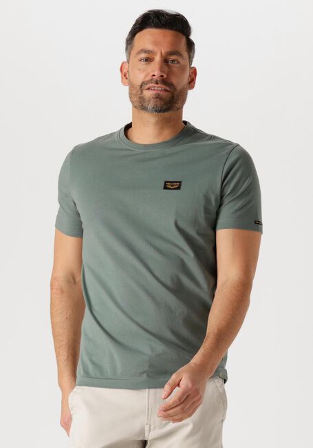 Grüne PME LEGEND T-shirt SHORT SLEEVE R-NECK GUYVER TEE - large