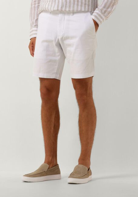 Weiße TOMMY HILFIGER Kurze Hose BROOKLYN SHORT 1985 - large