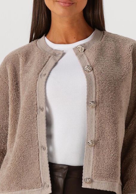 Taupe NOTRE-V Strickjacke NV-GIA - large