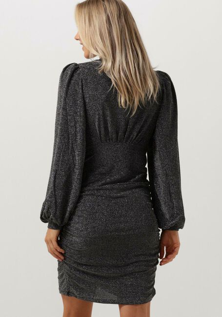 Schwarze Y.A.S. Minikleid YASTIKKA LS GLITTER DRESS - large