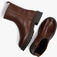 Cognacfarbene OMODA Ankle Boots K001083 - medium