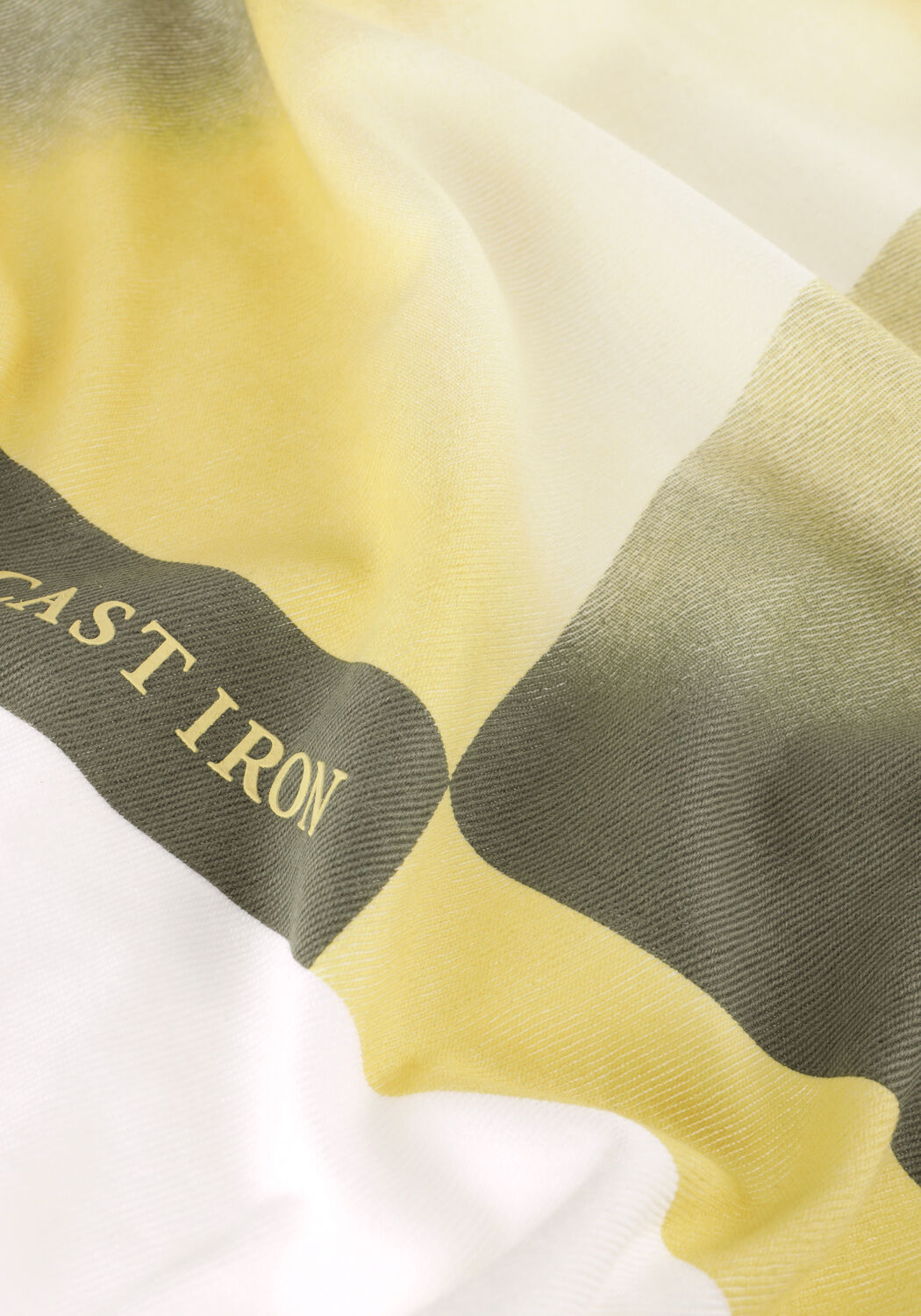 Hellgrau CAST IRON T-shirt SHORT SLEEVE R-NECK REGULAR FIT TWILL - large