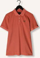 Rote PME LEGEND Polo-Shirt SHORT SLEEVE POLO GARMENT DYE Rote PME LEGEND Polo-Shirt SHORT SLEEVE POLO GARMENT DYE - medium
