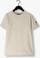 Beige LYLE & SCOTT T-shirt SCRIPT EMBROIDERED T-SHRIT - medium