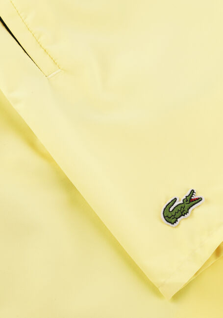 Gelbe LACOSTE Badehosen SHORT QUICK-DRY SWIM TRUNKS - large