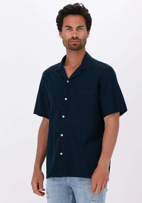 Blaue MINIMUM Casual-Oberhemd NANTES - large