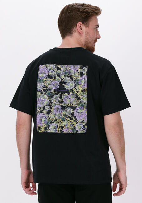 Schwarze WOODBIRD T-shirt STAIN BACK TEE - large
