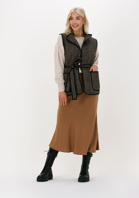 Schwarze SECOND FEMALE Bodywarmer ARLINDA QUILT WAISTCOAT - large