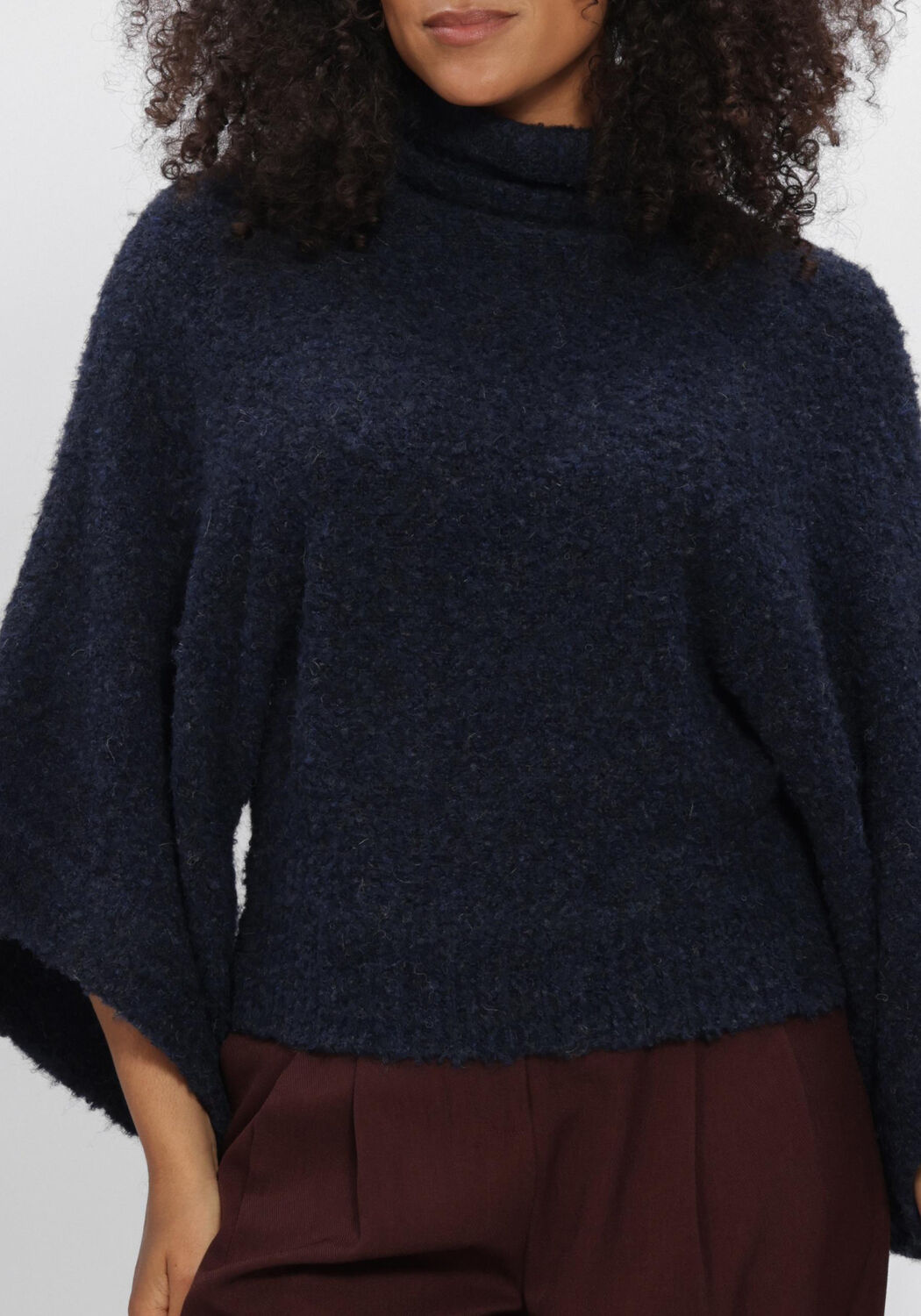 Dunkelblau AIMEE THE LABEL Pullover & Cardigans NAMIBIAW6 KNITTED SWEATER - large