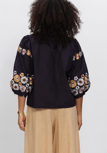 Dunkelblau ANTIK BATIK Blusen AMANTINA BLOUSE - large