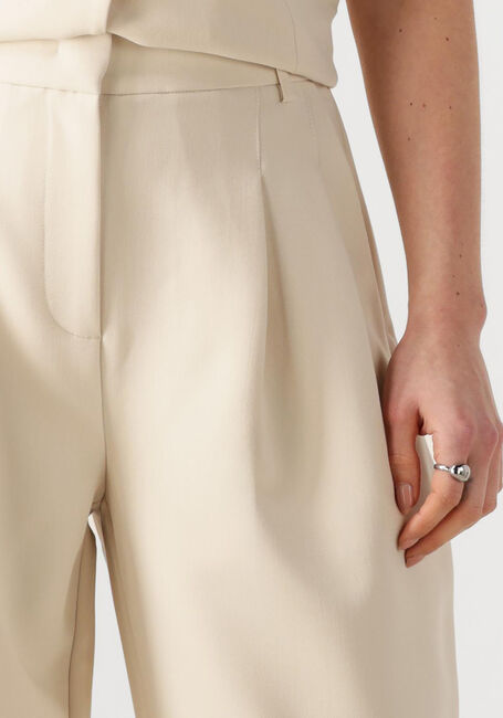 Beige CO'COUTURE Hose VOLACC BARREL PLEAT LONG PANT - large