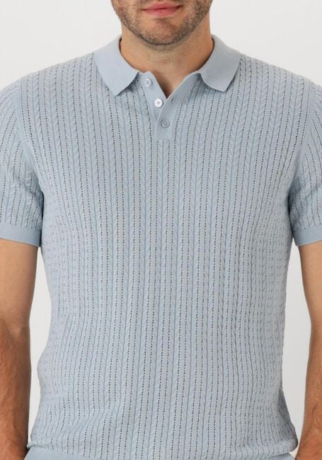 Hellblau DRYKORN Polo-Shirt TRITON 420197 - large