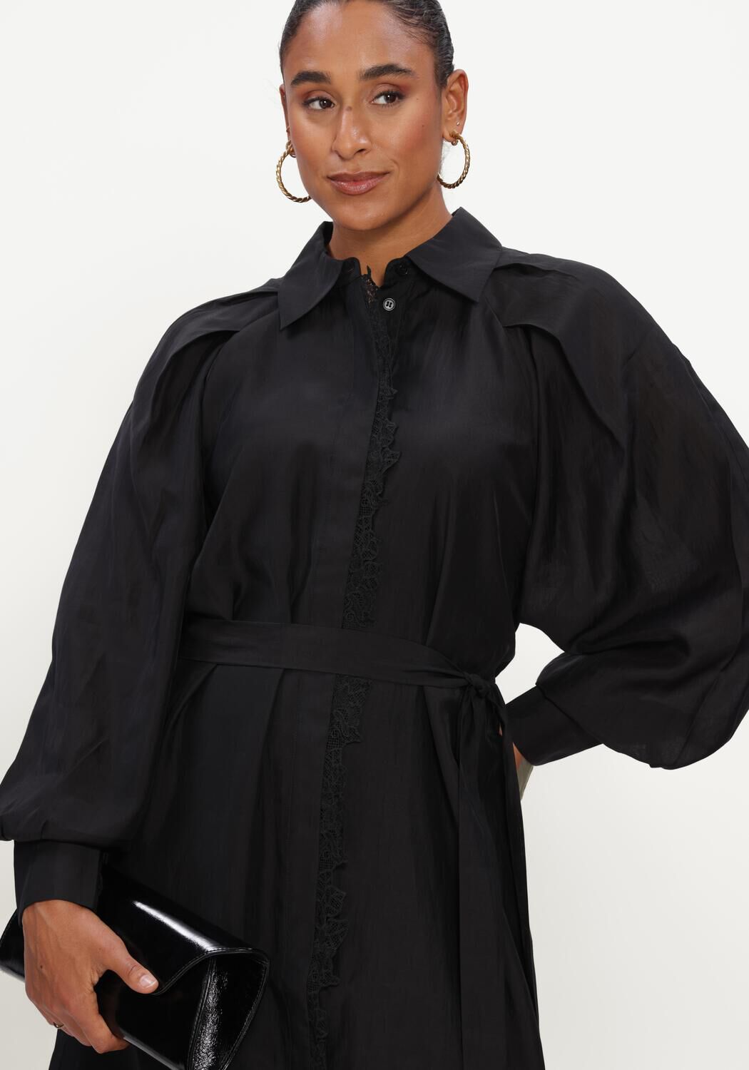 Schwarze COPENHAGEN MUSE Minikleid CMMOLLY-DRESS - large
