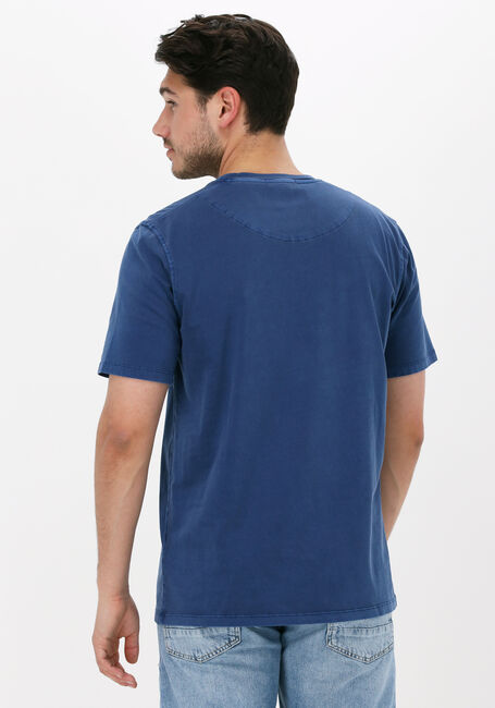 Dunkelblau SCOTCH & SODA T-shirt GARMENT-DYED CREWNECK TEE WITH EMBROIDERY LOGO - large