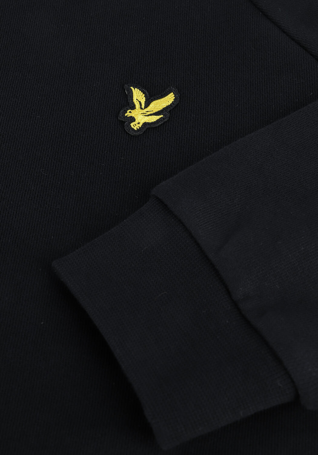 Schwarze LYLE & SCOTT Sweatshirt CROPPED SWEATSHIRT - large