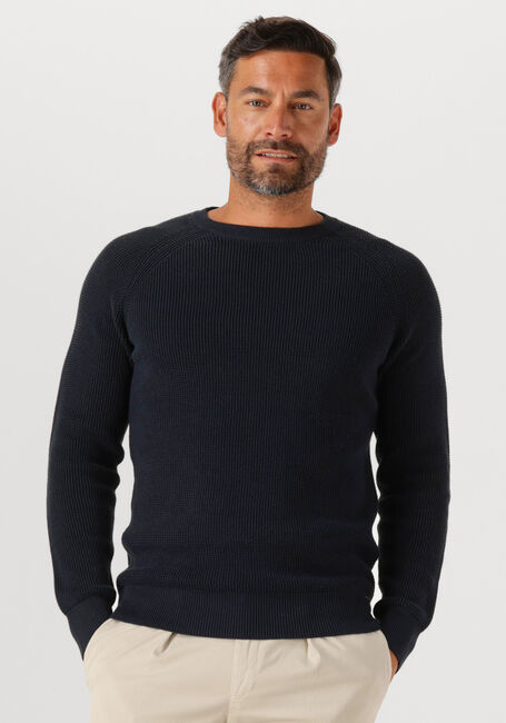 Dunkelblau GENTILUOMO Pullover ROUND LS RAGLAN - large