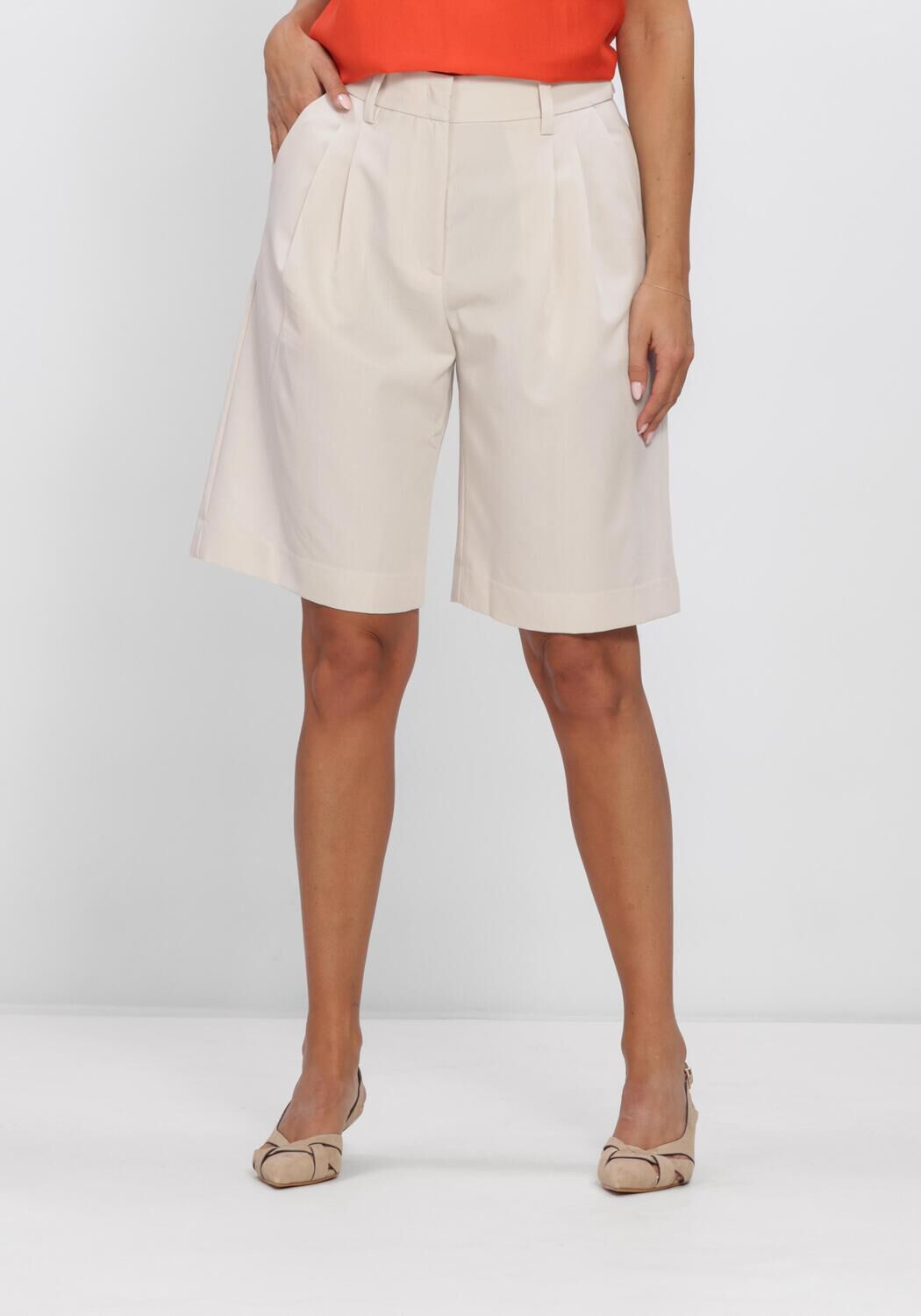Beige CO'COUTURE Kurze Hose TENGACC BERMUDA - large