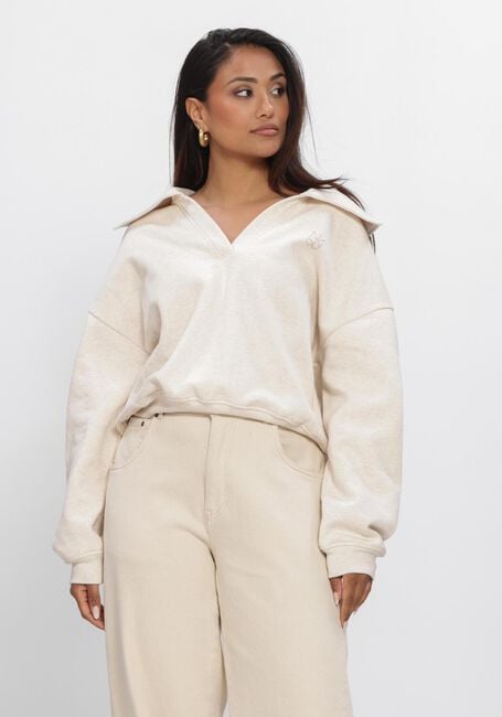 Beige NUKUS Sweatshirt NICKY PULLOVER - large