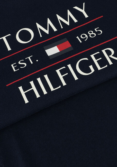 Dunkelblau TOMMY HILFIGER T-shirt TOMMY FLAG HILFIGER REG TEE SS - large