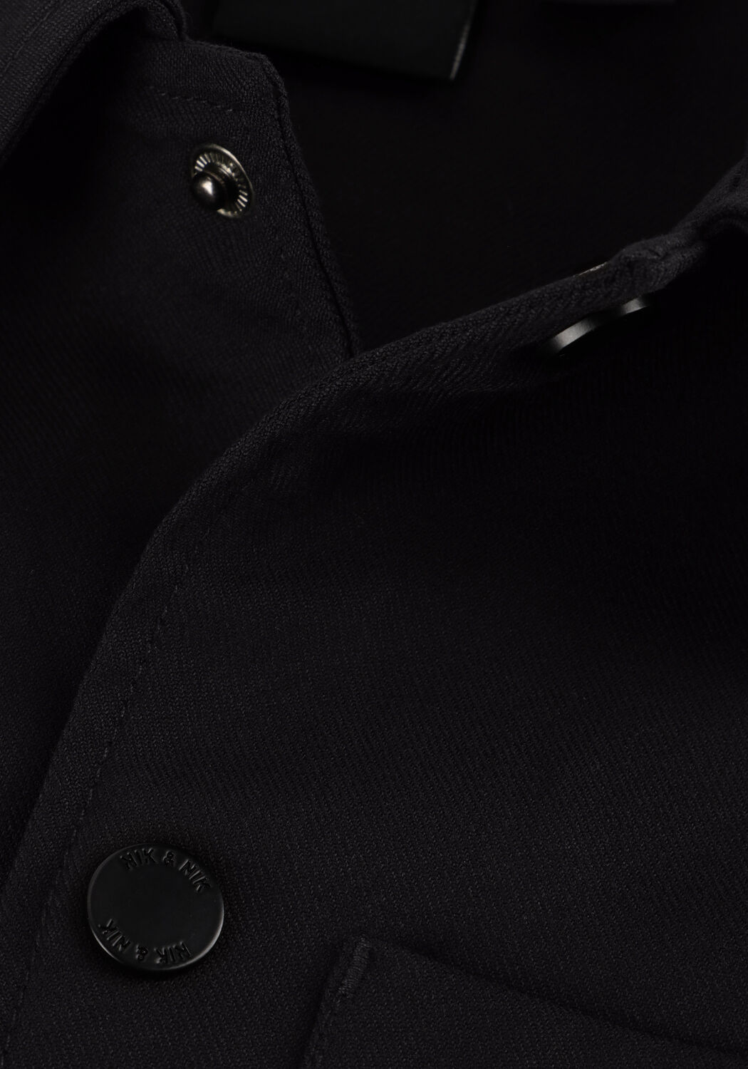 Schwarze NIK & NIK Overshirts FRANCIS OVERSHIRT - large