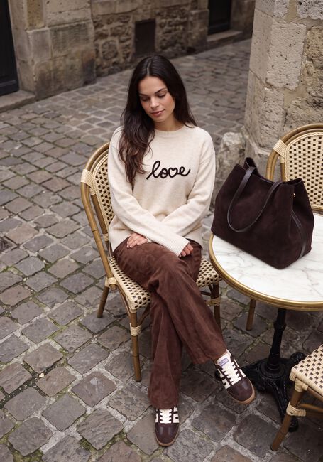 Beige GRACE & MILA Pullover PULLOVER - large