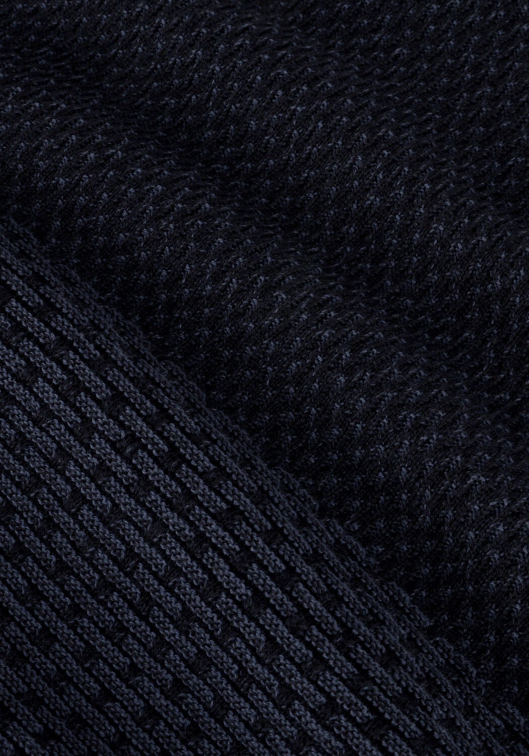 Dunkelblau PME LEGEND Pullover R-NECK COTTON PLATED - large