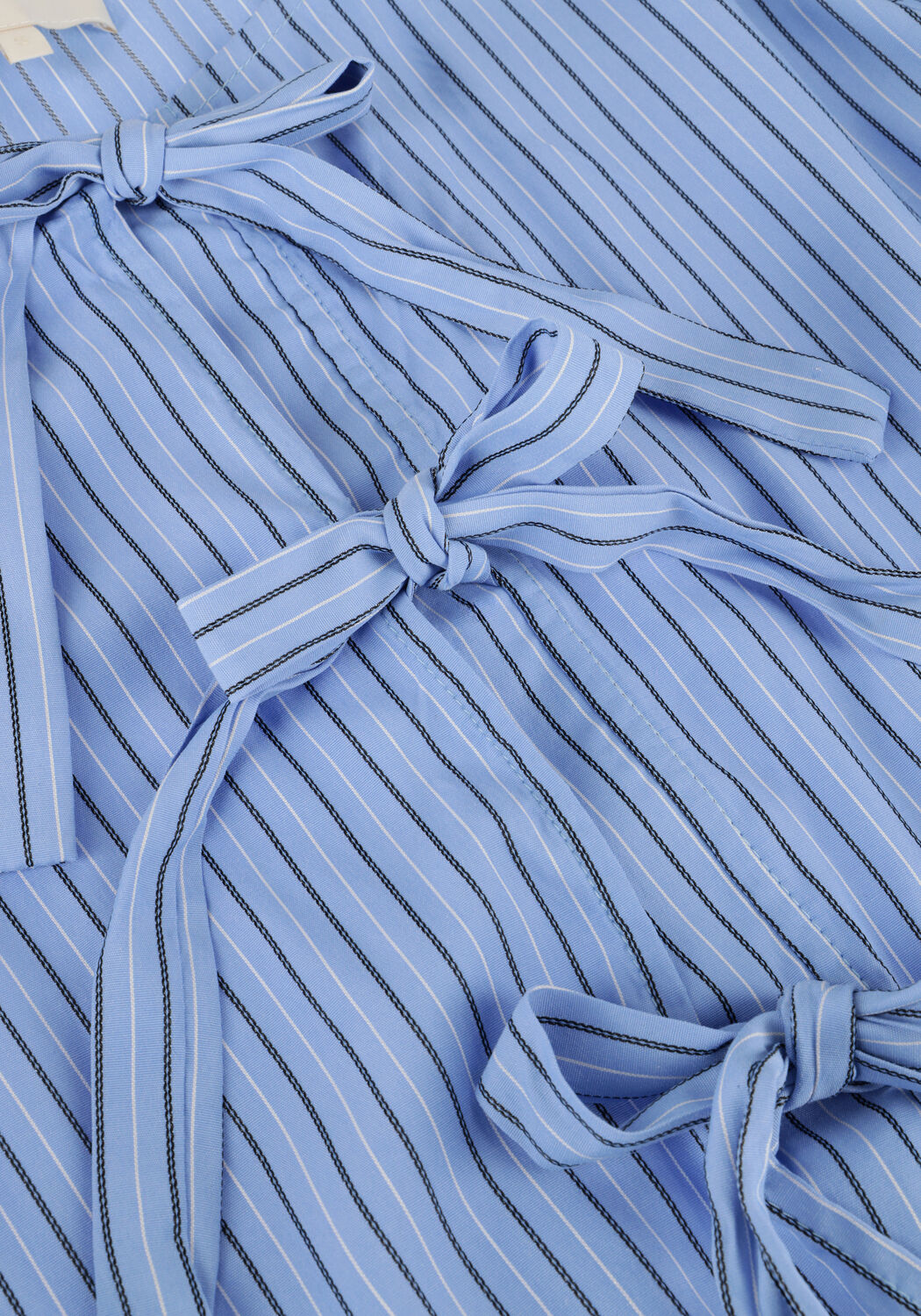 Hellblau NOTRE-V Blusen NV-FREDERICA STRIPE - large