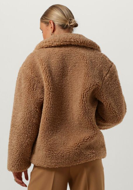 Camelfarbene VANESSA BRUNO Teddy-Jacke VALERINE - large