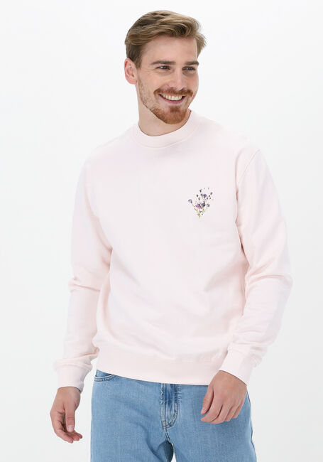 Hell-Pink WOODBIRD Sweatshirt JACS FIRST CREW - large