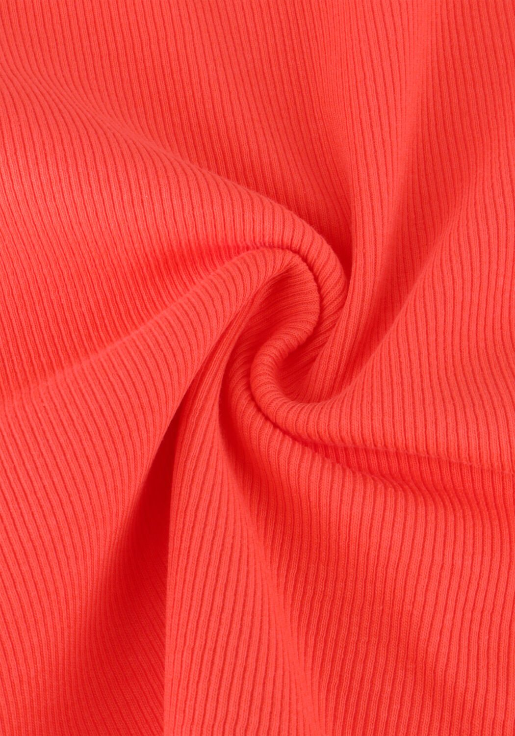 Rote TOMMY JEANS T-shirt TJW SLIM ESSENTIAL RIB SS EXT - large