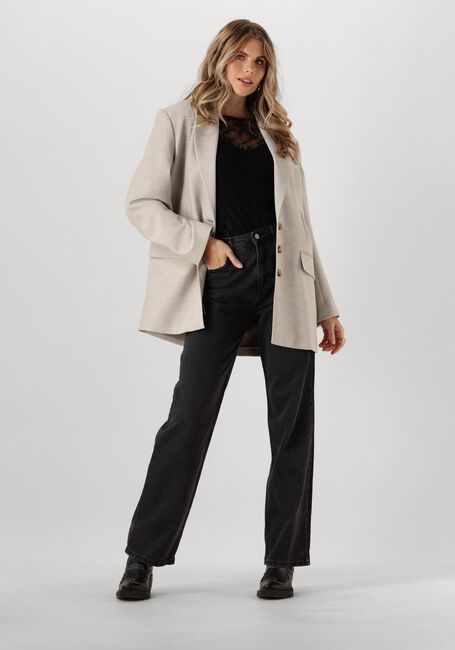 Schwarze SELECTED WOMEN Tops & T-shirts SLFDAPHNE LS LACE TOP - large