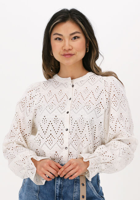 Weiße BY-BAR Blusen SAMMIE EMBROIDERY BLOUSE - large