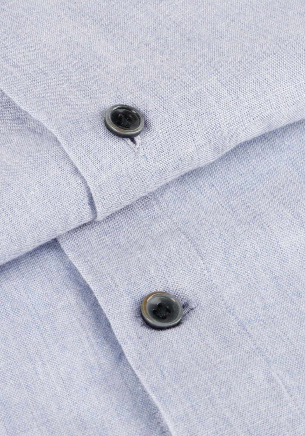 Hellblau PROFUOMO Klassisches Oberhemd SHIRT X-CUTAWAY SC SF COTTON LINEN - large