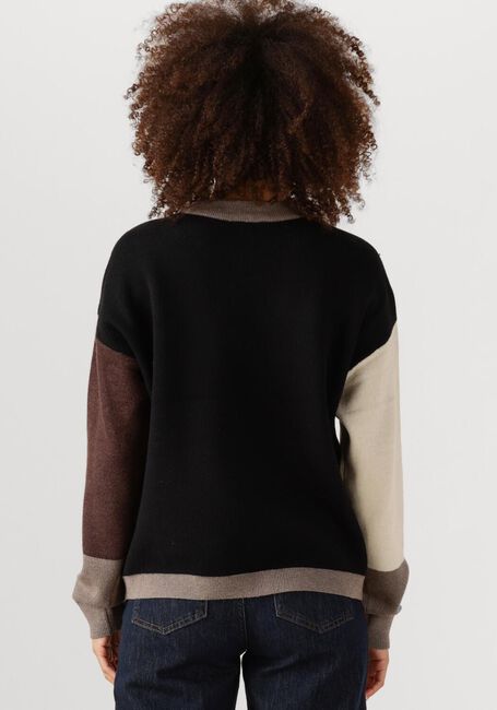 Mehrfarbige/Bunte OBJECT Pullover ORJRAY LO L/S KNIT PULLOVER AOP - large