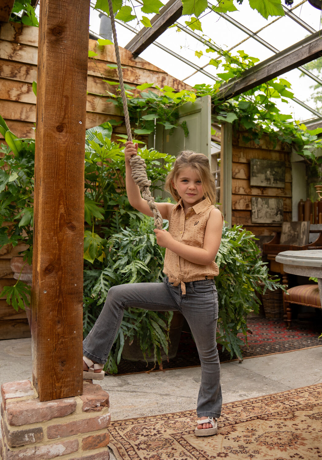 Sand KOKO NOKO Blusen P54934 - large