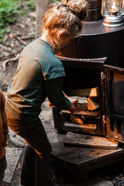 Graue KOKO NOKO Flared jeans Q52951 - large