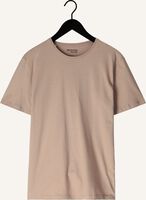 Beige SELECTED MEN T-shirt SLHPAN LINEN SS O-NECK Beige SELECTED MEN T-shirt SLHPAN LINEN SS O-NECK - medium