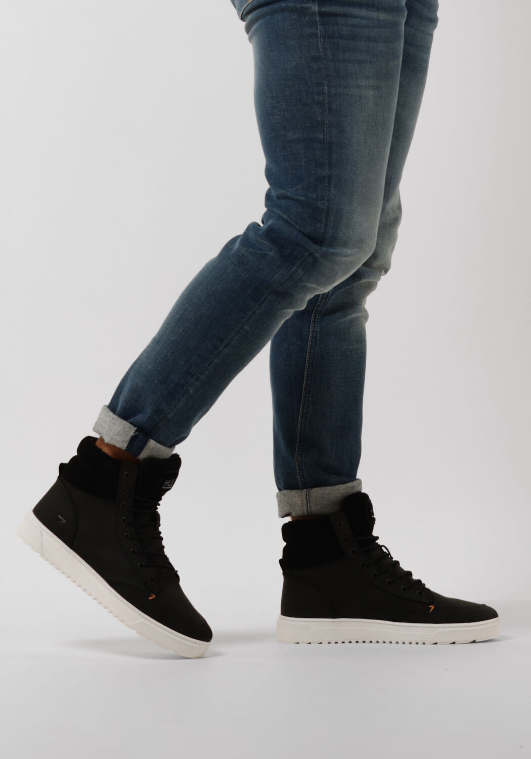 Schwarze HUB Sneaker High DUBLIN 2.0 - large