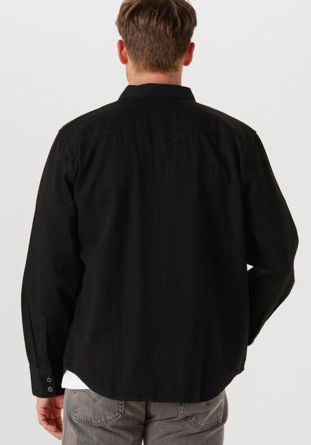 Schwarze LEVI'S Casual-Oberhemd BARSTOW WESTERN - large